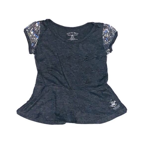 Girls Beverly Hills Polo Club t-shirt size 4 - Picture 1 of 3